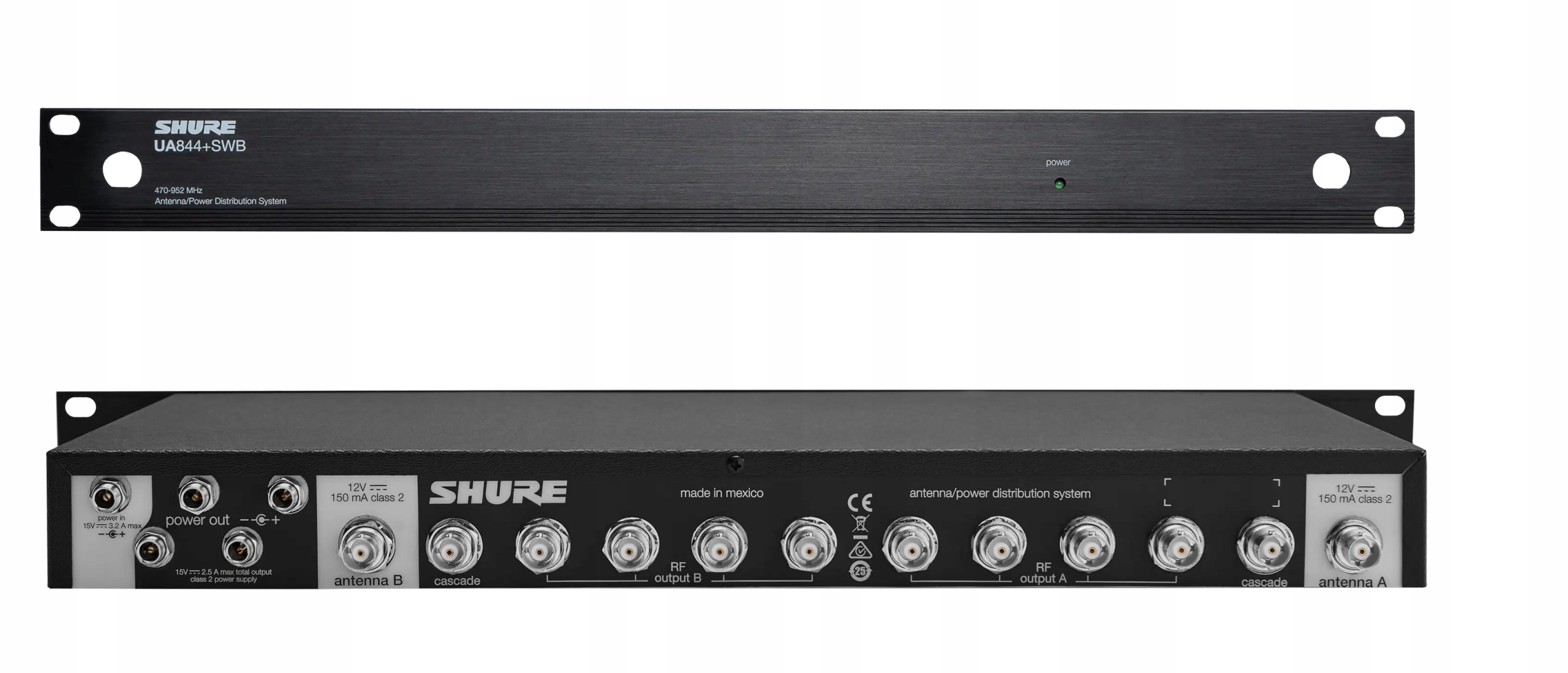 UA844+SWB/LC-E – Anténní distributor (bez anténních kabelů)