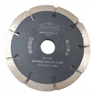 TARCZA DIAMENTOWA 125 ZESPOLONA 3w1 DO BETONU CEGŁ EAN (GTIN) 5903246824186