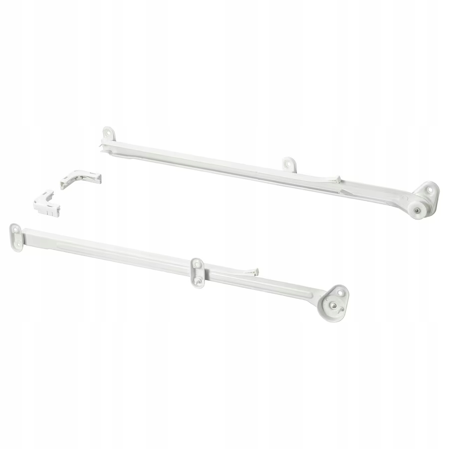 

Ikea Hjalpa Wysuwana szyna na kosze biały 55 cm