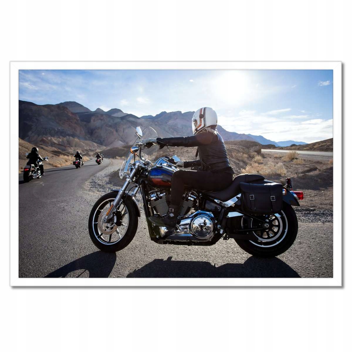 Plakáty v rámu 60x40 Harley Davidson Motocykl