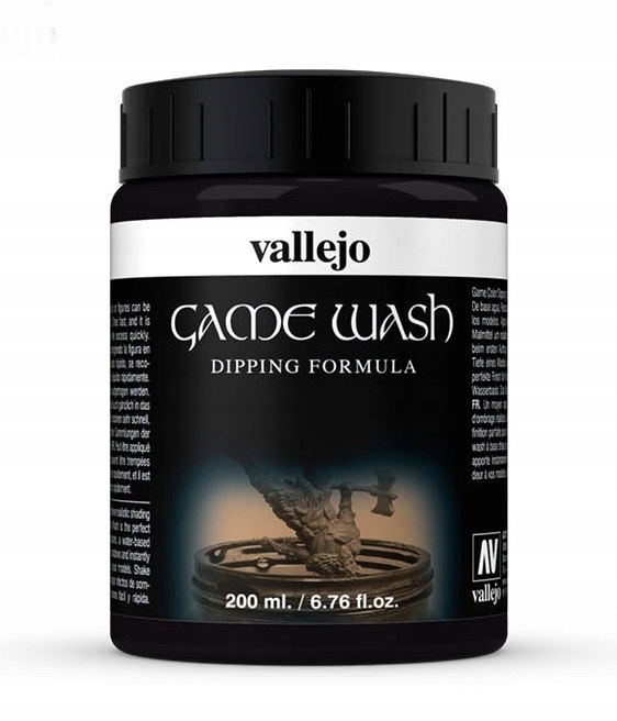 Vallejo 73301 Game Color Wash 200 ml Black