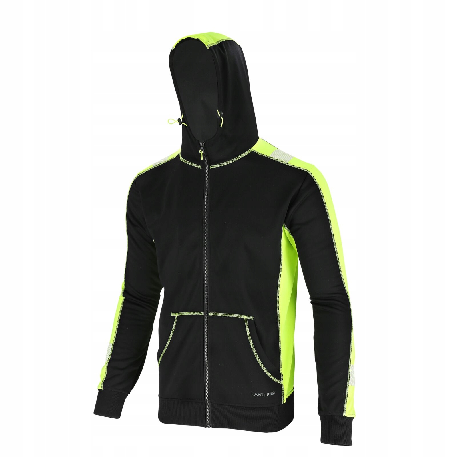 Bluza Z Elementami Odbl. Czarno-żółta, L, Ce, Lahti