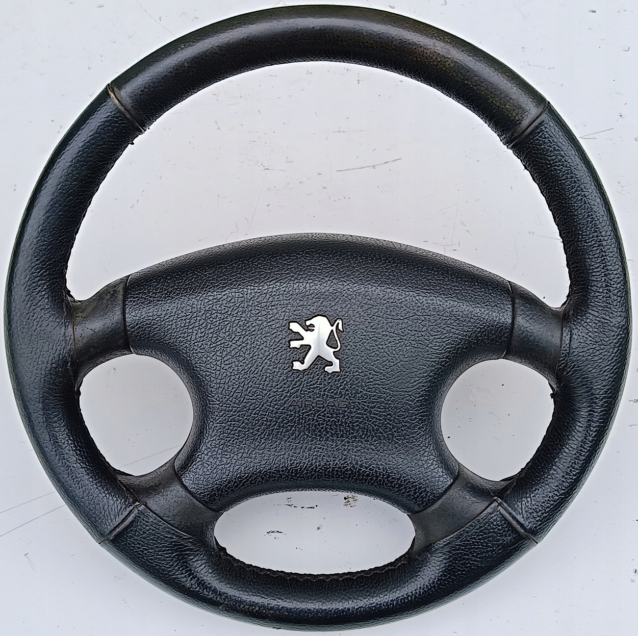 PEUGEOT 306 00 R KIEROWNICA SKÓRA AIRBAG