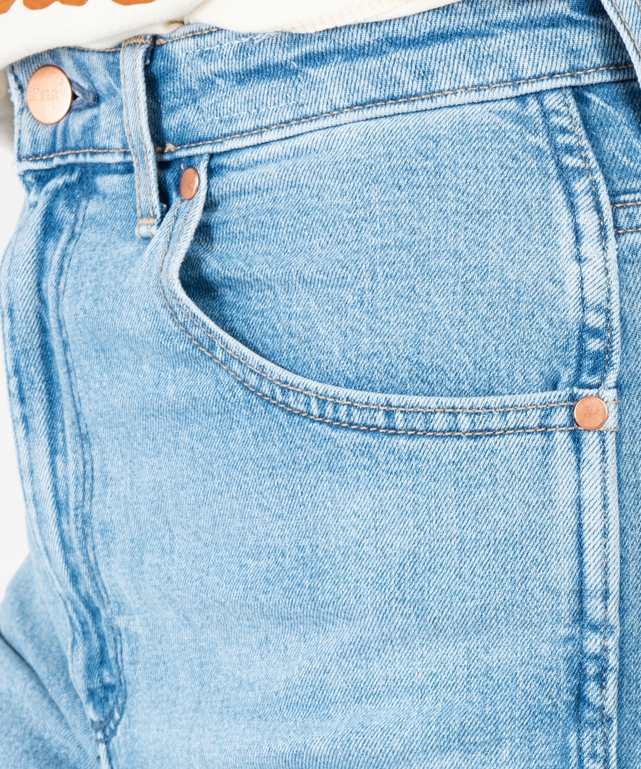 Jeansy Wrangler Mom Straight W27M58Z19 Rhea 28/30 Rozmiar 28/30