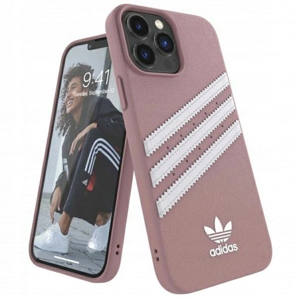 Etui Adidas Or Moulded Case Pu na iPhone 13 Pro Max różowe