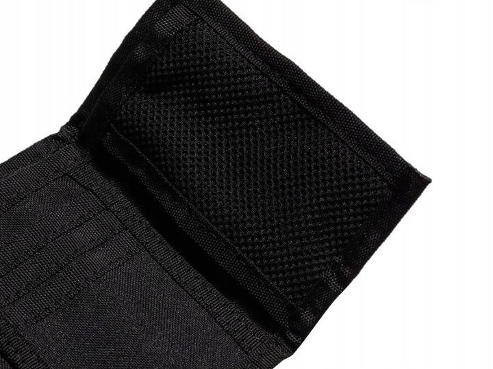 Czarny Portfel Adidas Linear Wallet HT4741 Marka adidas
