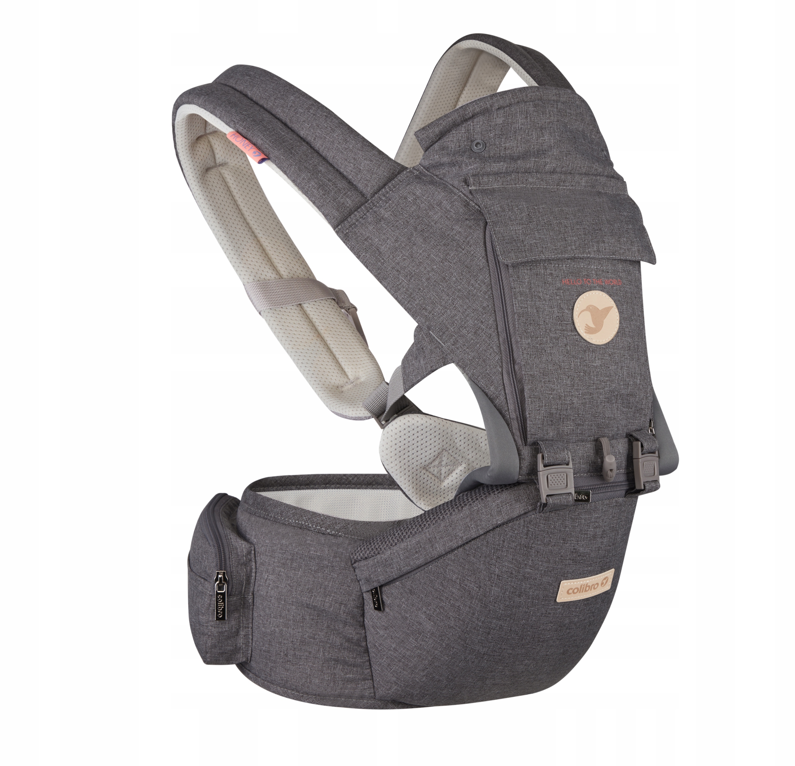 Nosidełko 12W1 NOSIDEŁKO BIODROWE 18 KG SIEDZISKO WIELOFUNKCYJNE dla dzieci Kod producenta 5908214734351