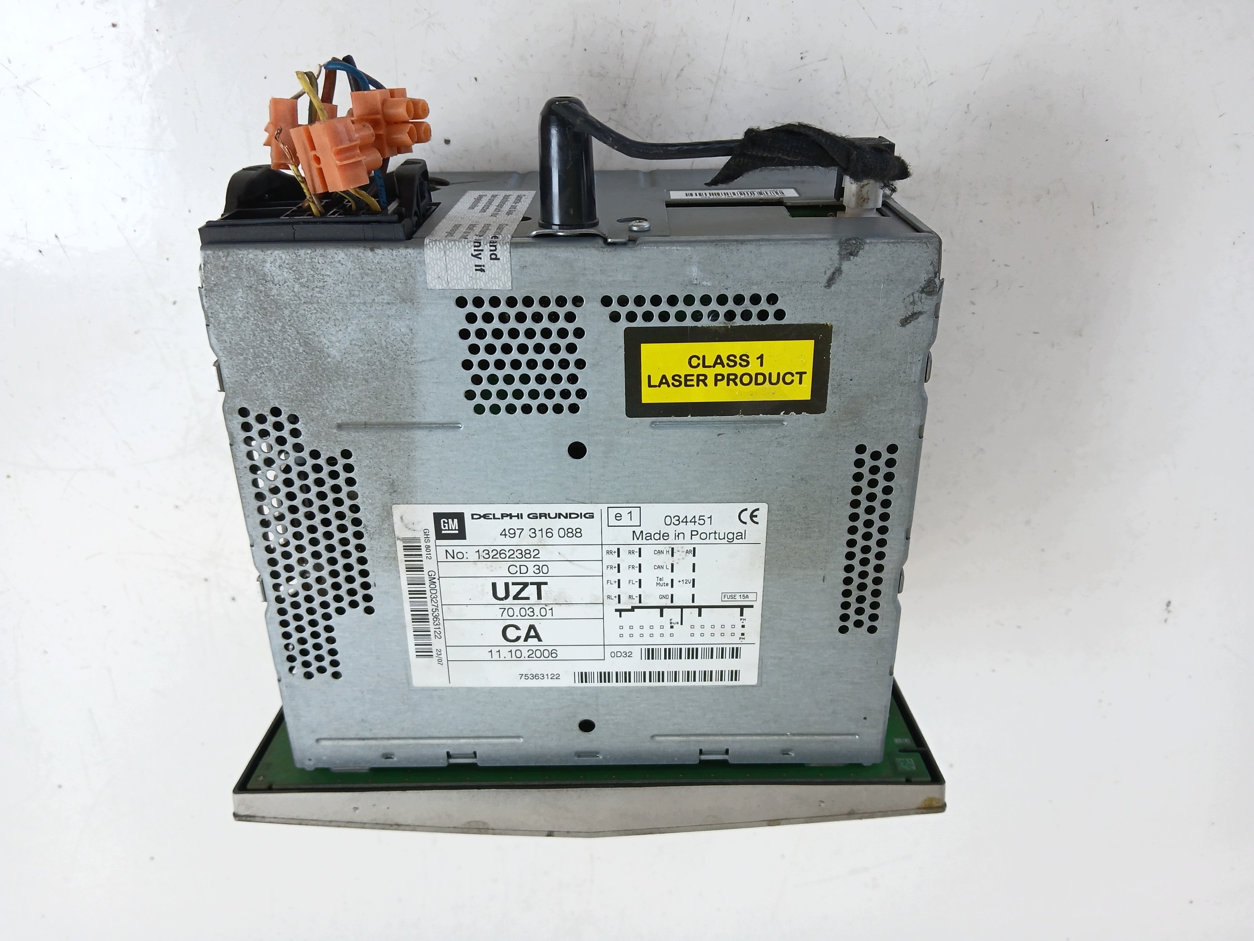 OPEL CORSA D RADIO FABRYCZNE CD 13262382