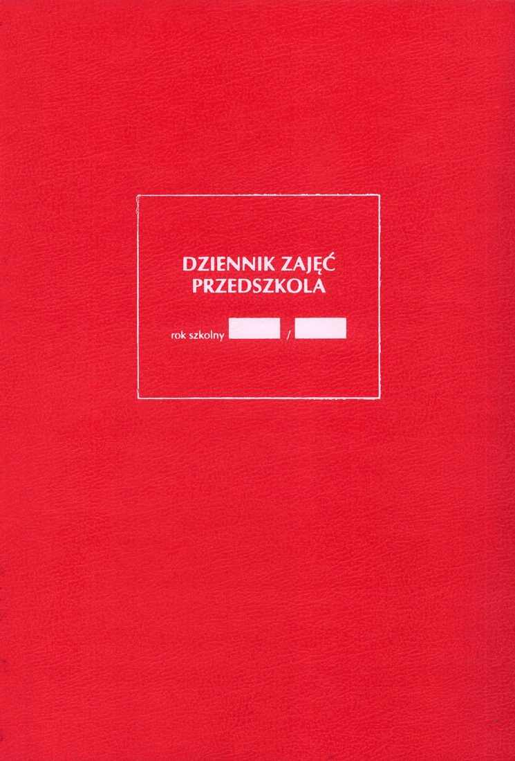 I/1 Dziennik zajęć przedszkola