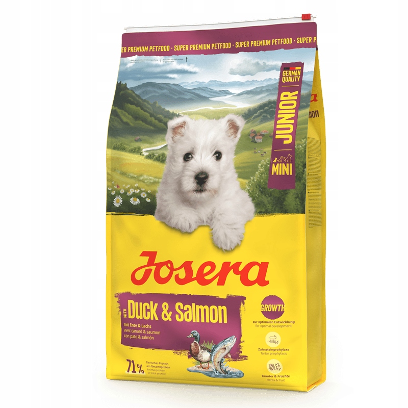 Levně Josera Mini Junior kachna a losos 10 kg