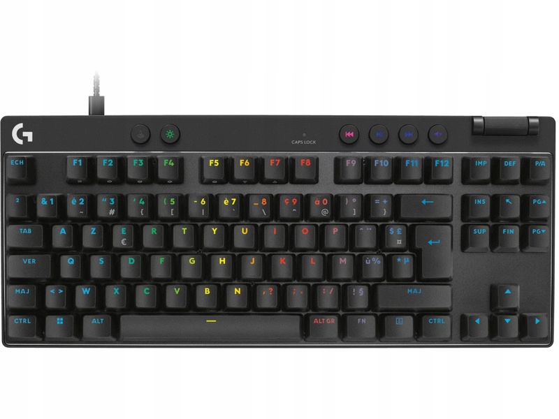 Klawiatura Logitech G Pro X Tkl Rapid Czarny