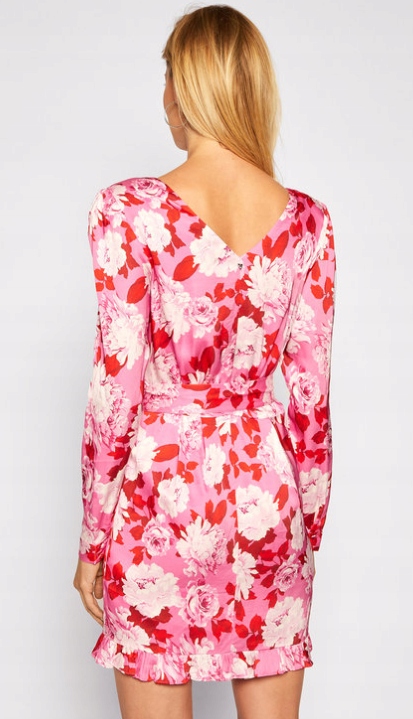 GUESS DAMSKA SUKIENKA MINI WZÓR KWIATY S 2Z8D1* Marka Guess