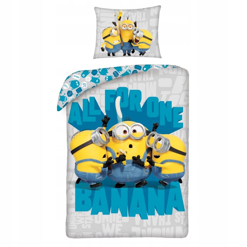 

Pościel młodzieżowa Minionki 140x200