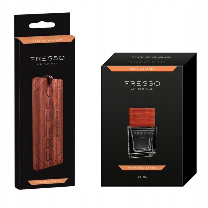 

Fresso Zestaw Paradise Spark Perfumy Zawieszka