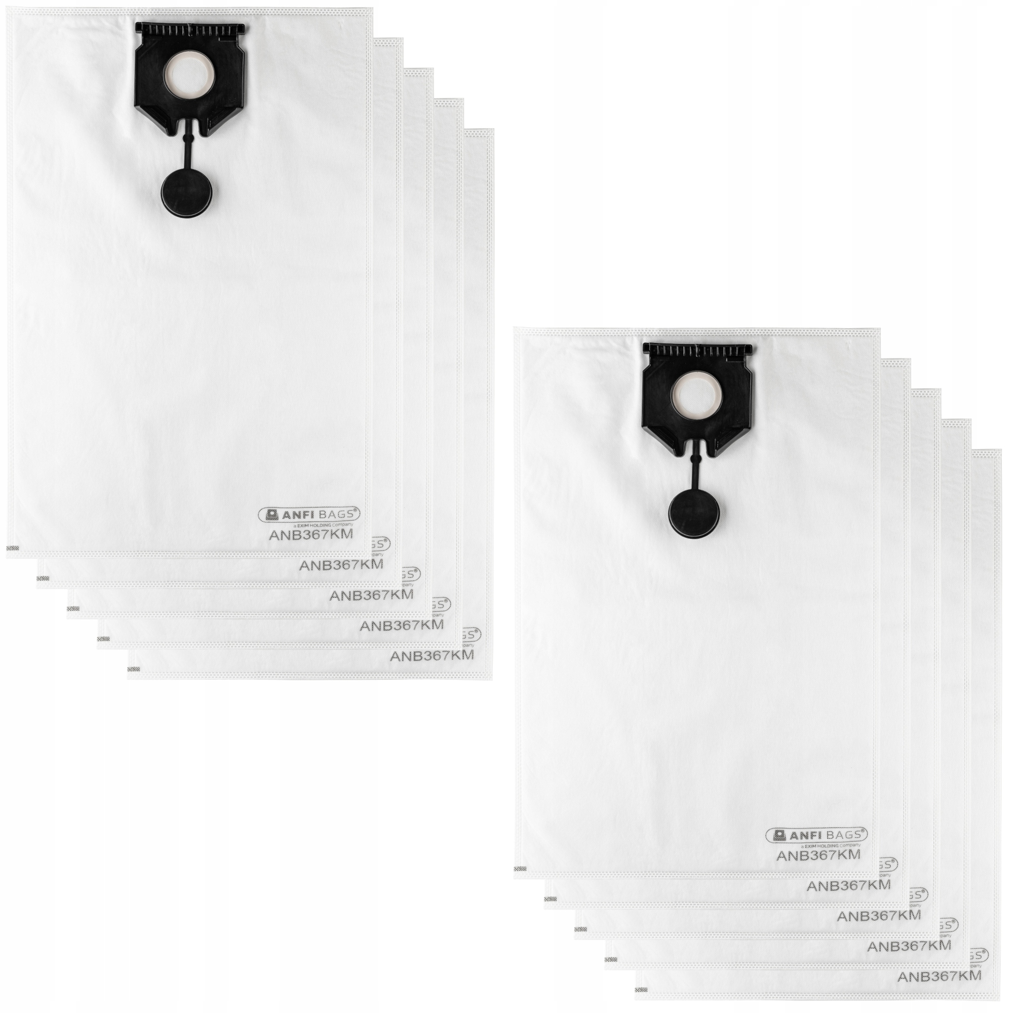 10 x Syntetické Sáčky Do Vysavače Karcher Nt 30/1 Ap L Tact Te M