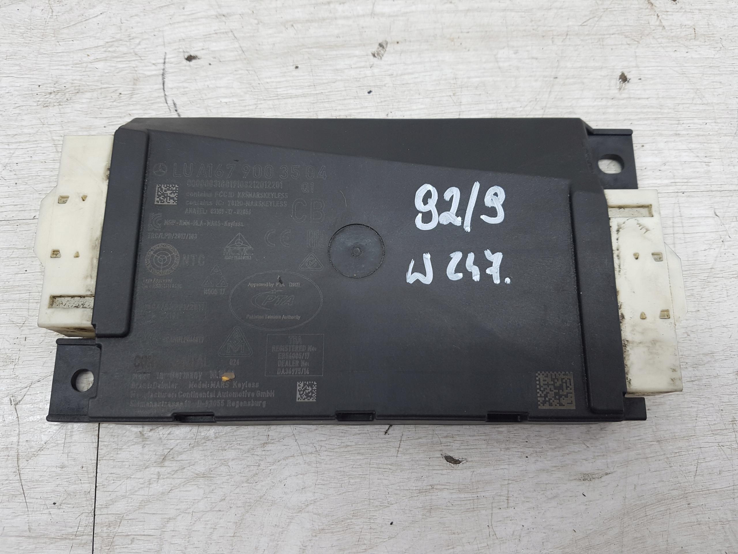 MERCEDES GLE W167 MODUŁ STEROWNIK ZAPLONU EU