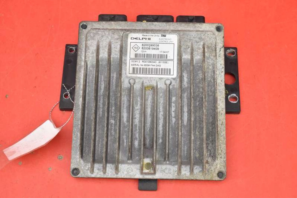 Centralina computer Motore 8200619409 RENAULT MODUS 1 e 1.5 DCI 85 KM 07-12