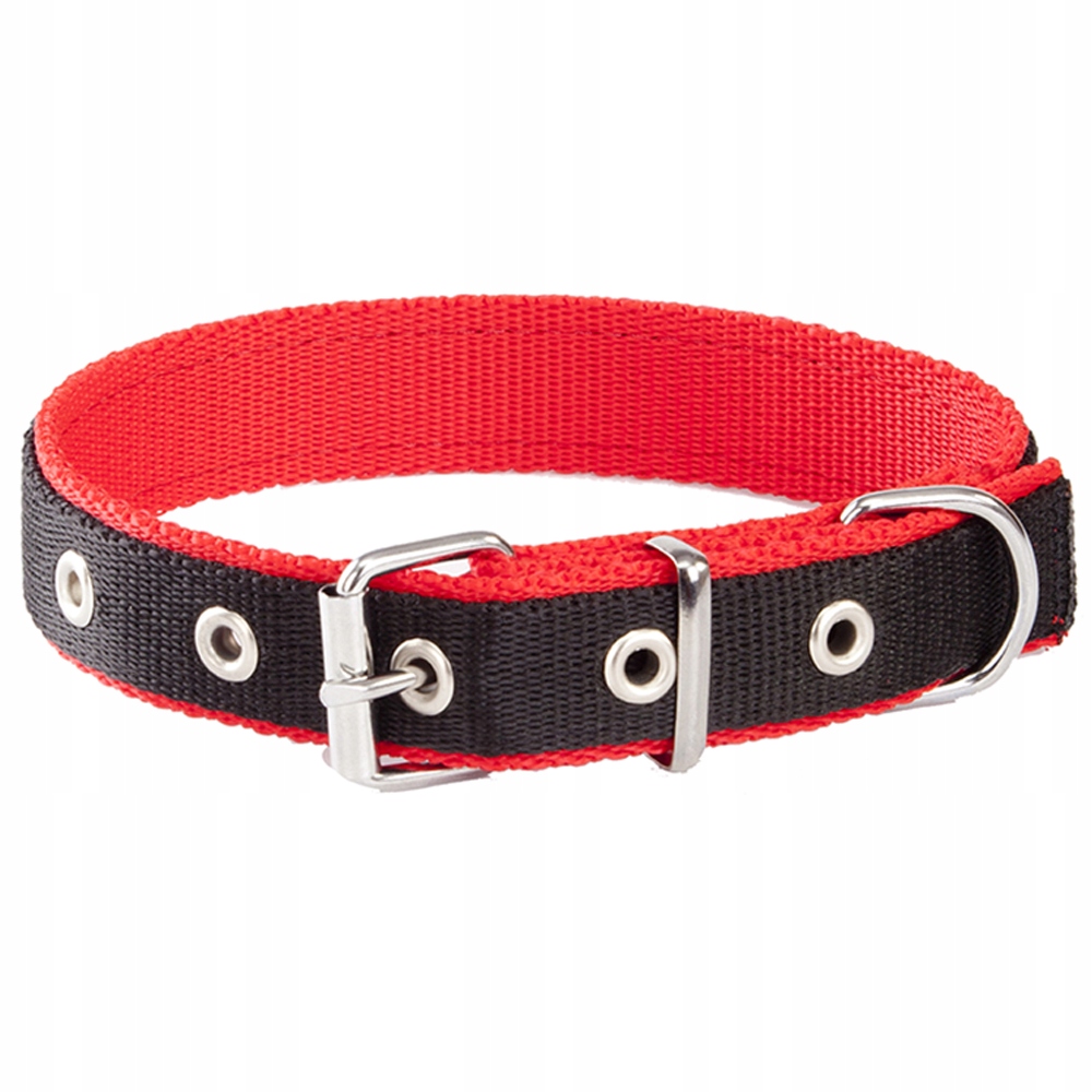 

Dingo Obroża Dla Psa Extra Czarno-czerwo 2,5X55 CM