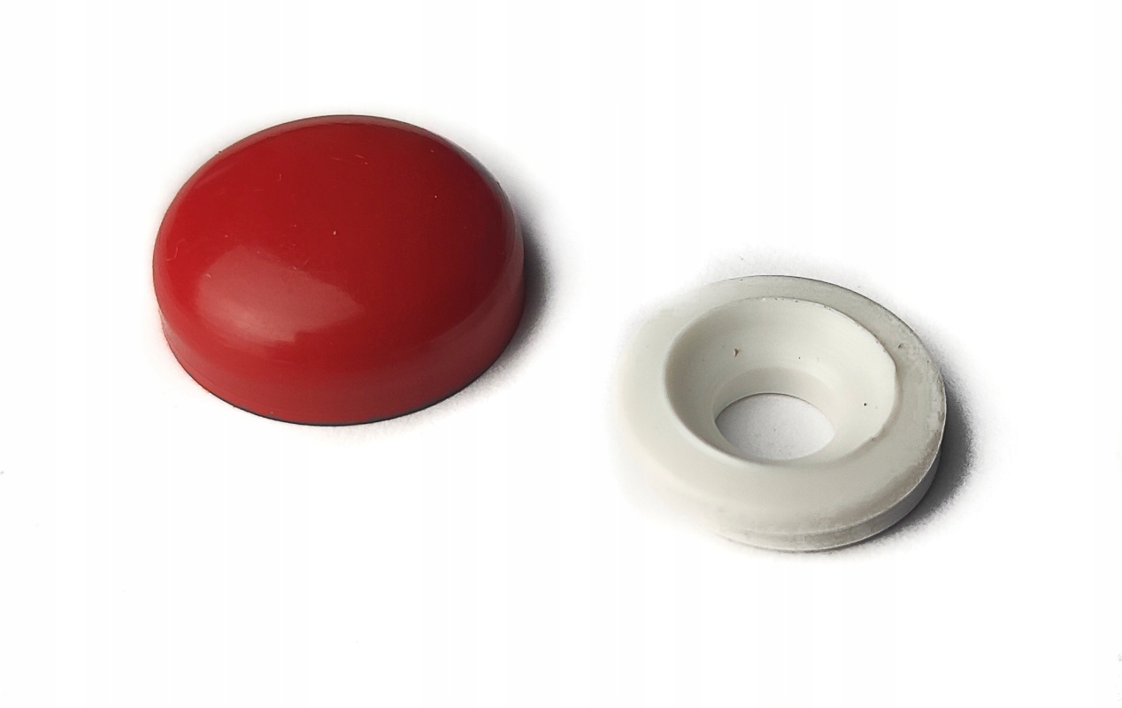 

Rozeta 14,5mm Zaślepka maskująca 100szt Czerwony