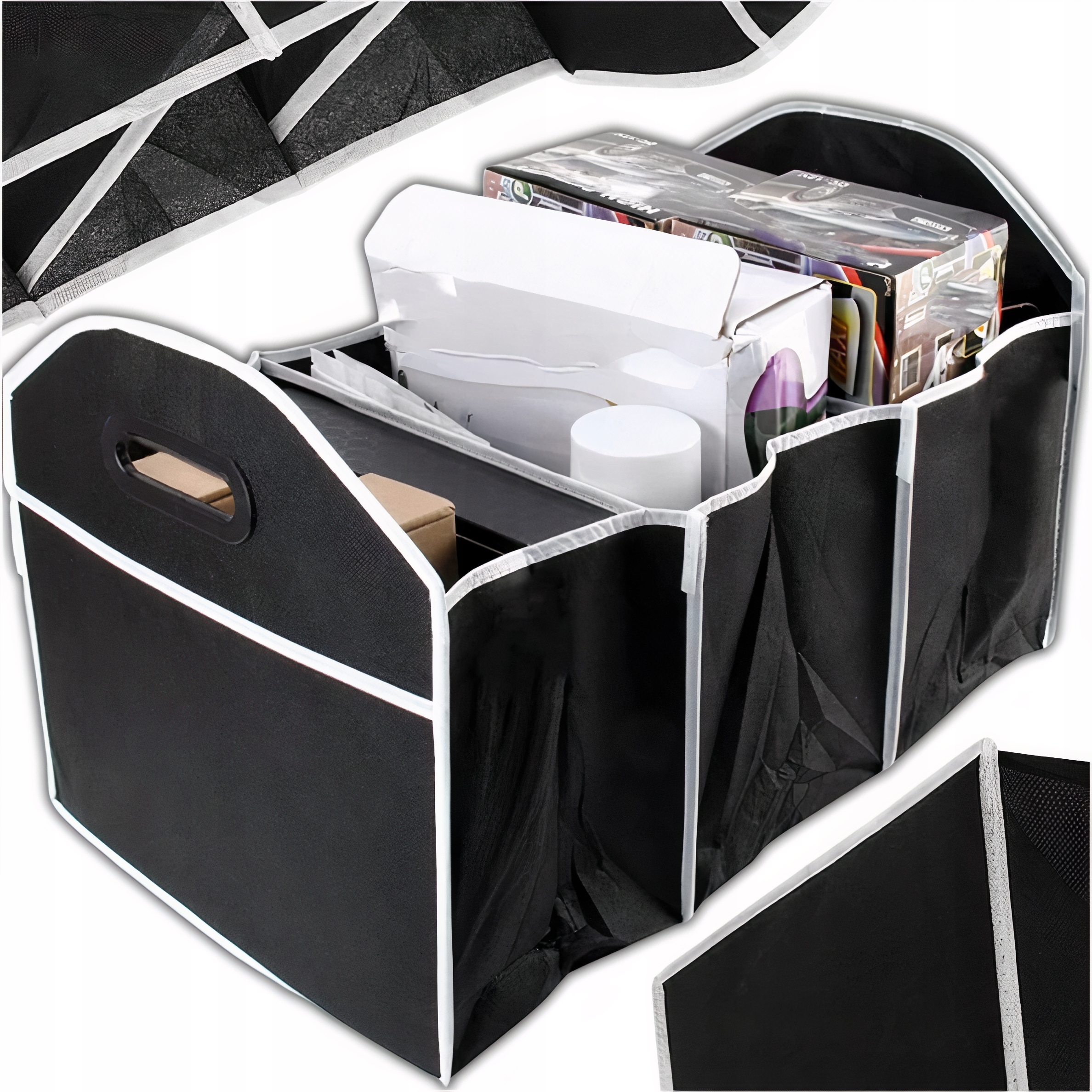 Organizer Torba Do Bagażnika Auta Samochodu Zakupy