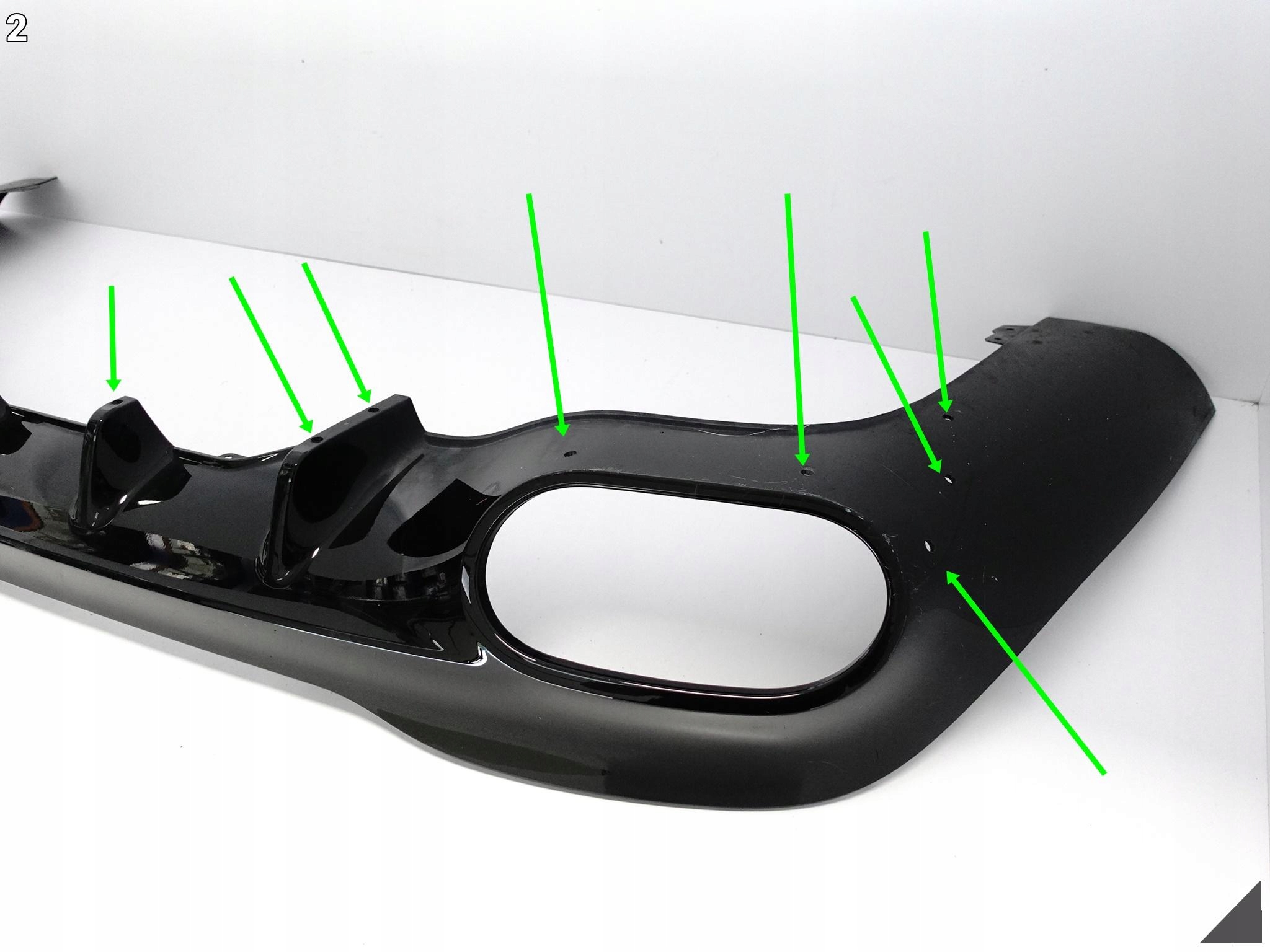 MERCEDES CLA CLA45 CLA35 X118 C118 AMG bumper diffuser SPOILER rear part