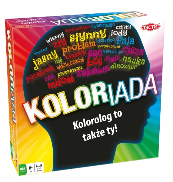 KOLORiada Planszówka z kartami Tactic