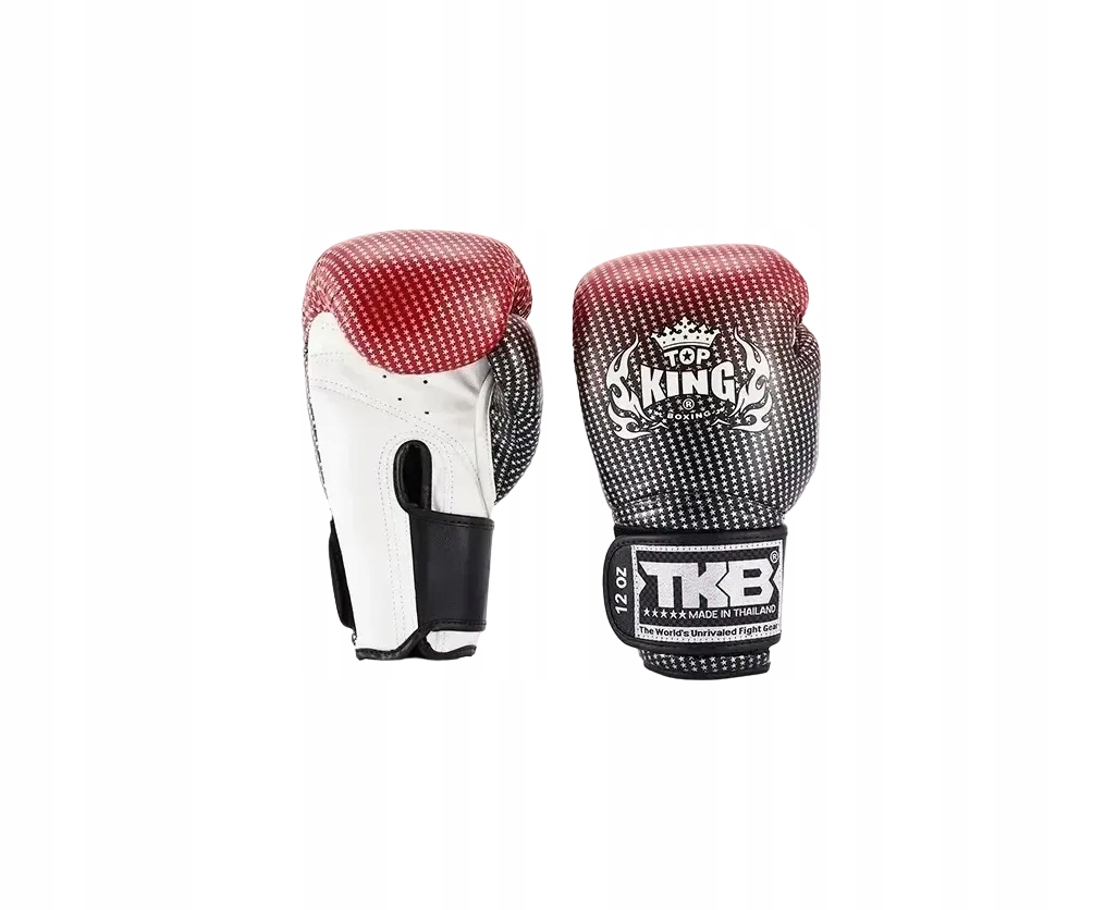 boxerské rukavice muay thai top king star 10OZ Červené
