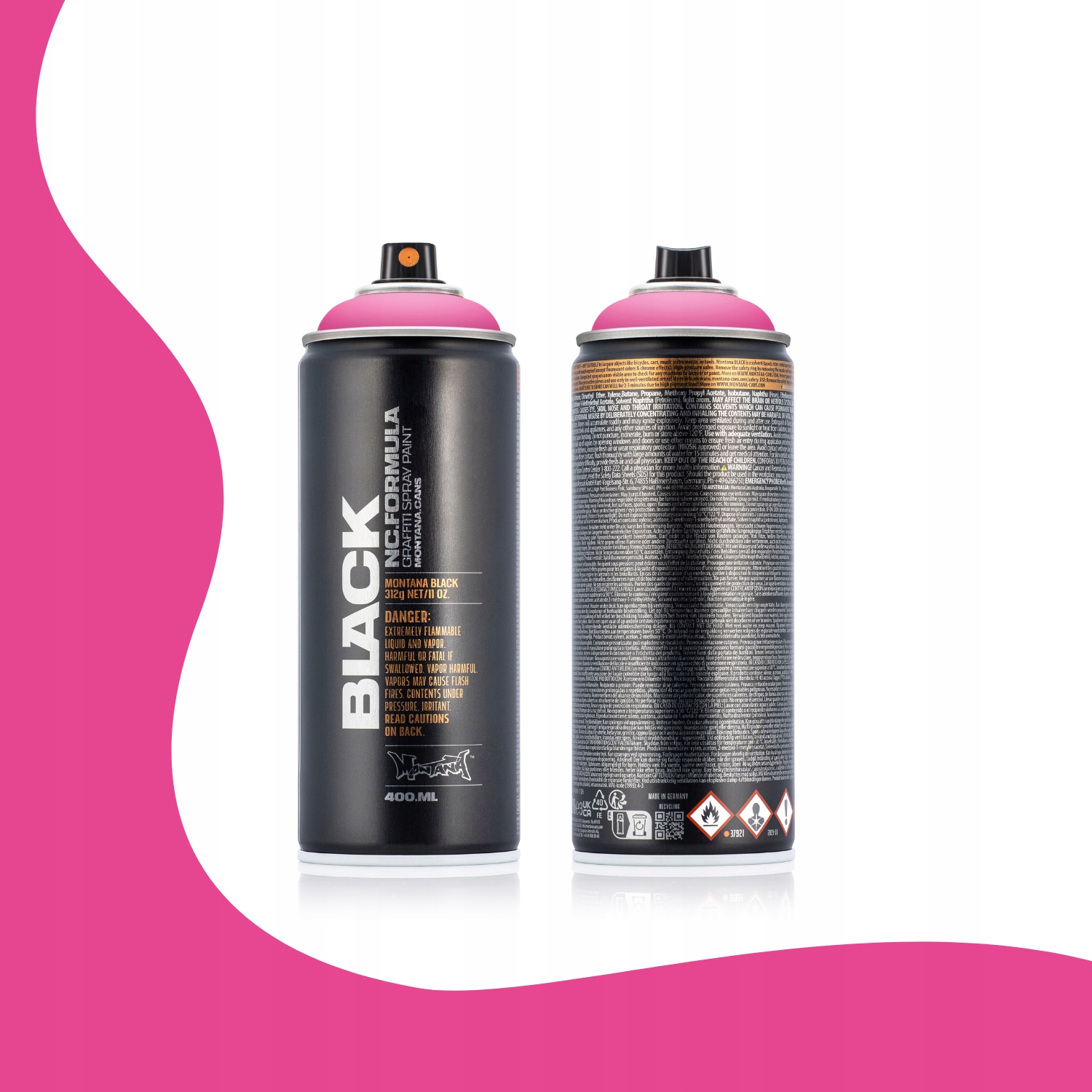 Montana Black 400ml Power Pink P4000