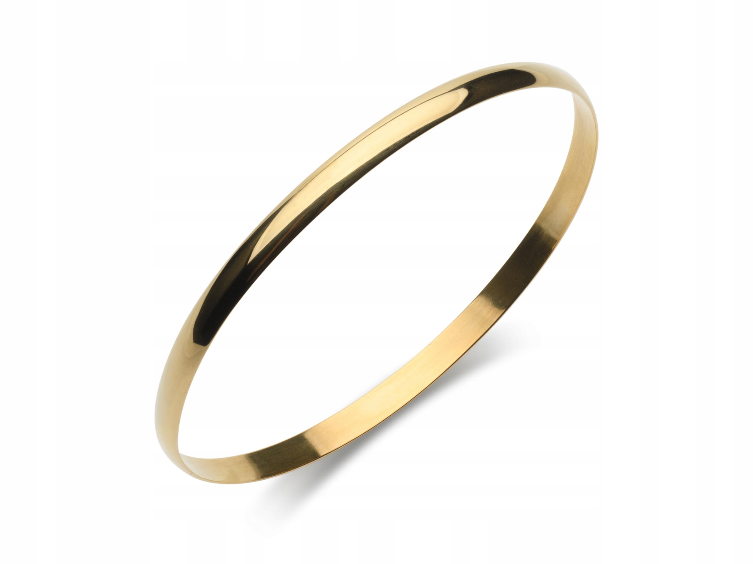 

Bransoleta srebrna, pozłacane koło 24k