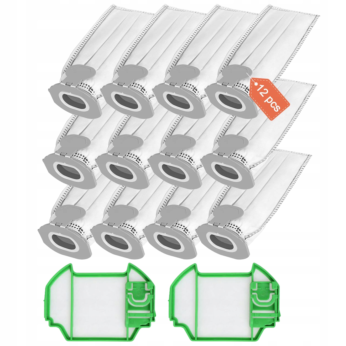 12 szt. DO ORYGINALNE WORKI FP7 VORWERK KOBOLD VK7 ZAPACHY Stan opakowania oryginalne