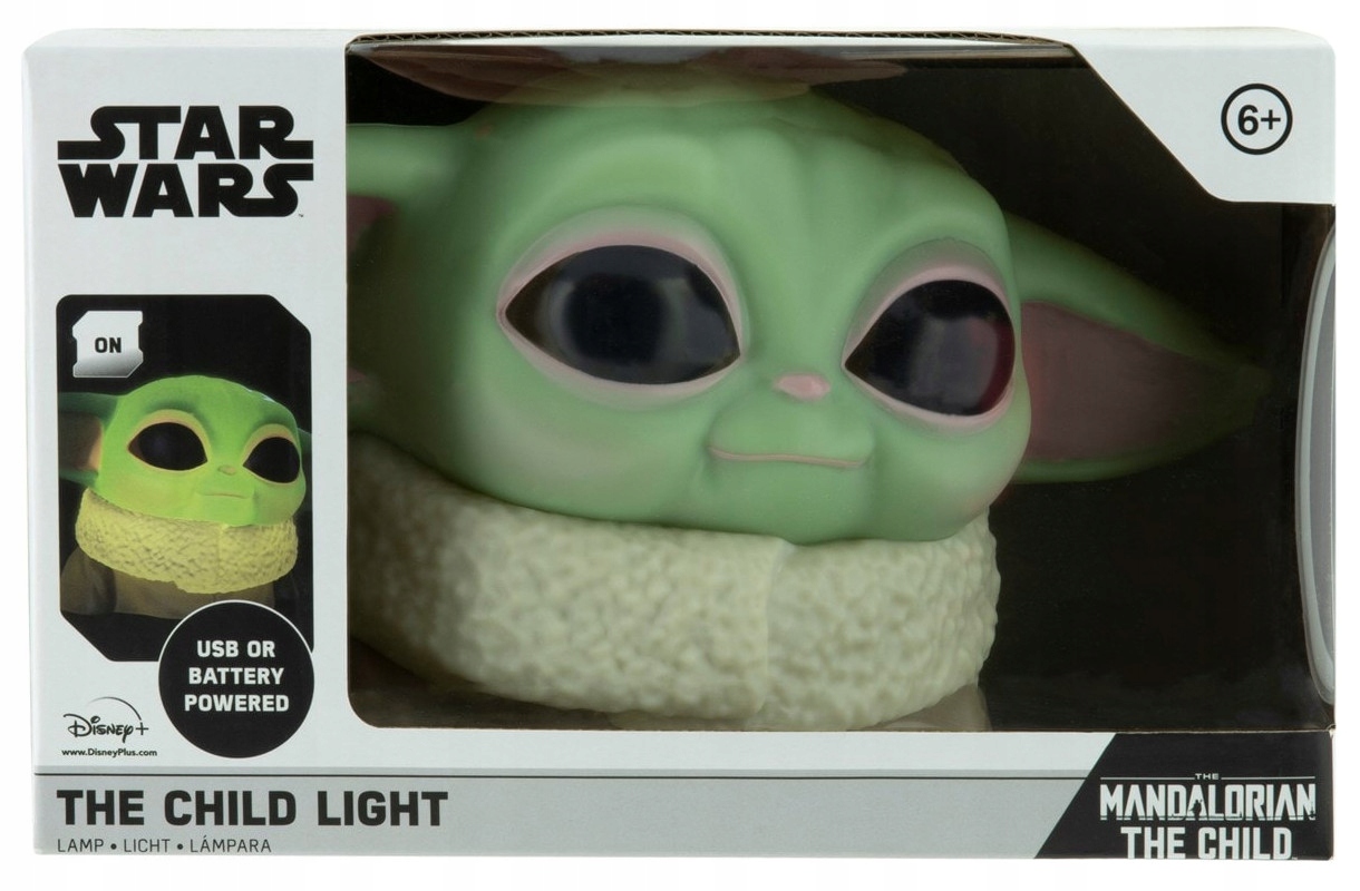 LAMPKA BABY YODA STAR WARS GWIEZDNE WOJNY 15cm