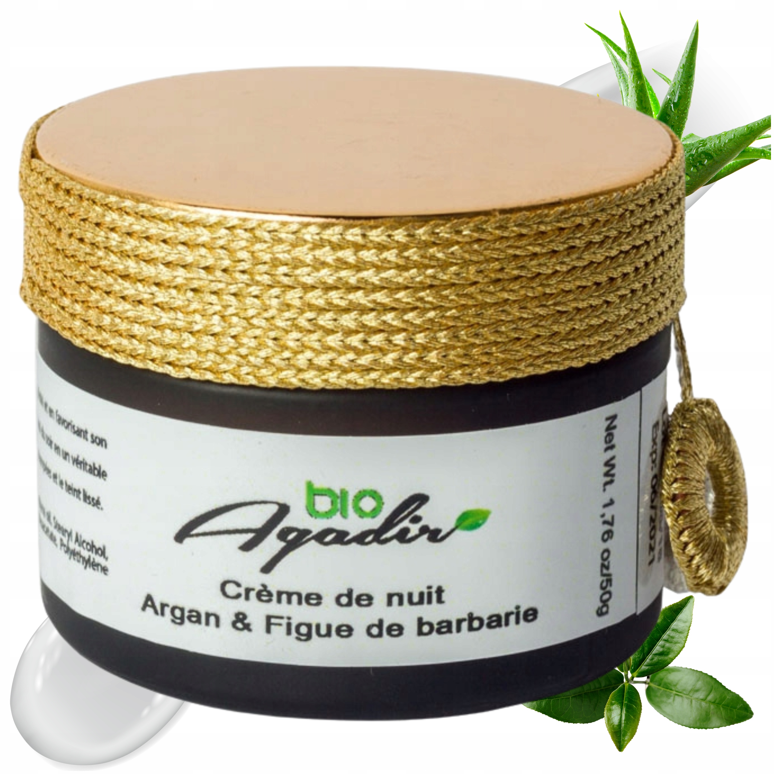 Krem Wielozadaniowy Arganowy z Olejem z Opuncji Bio Agadir 50 ml do Twarzy