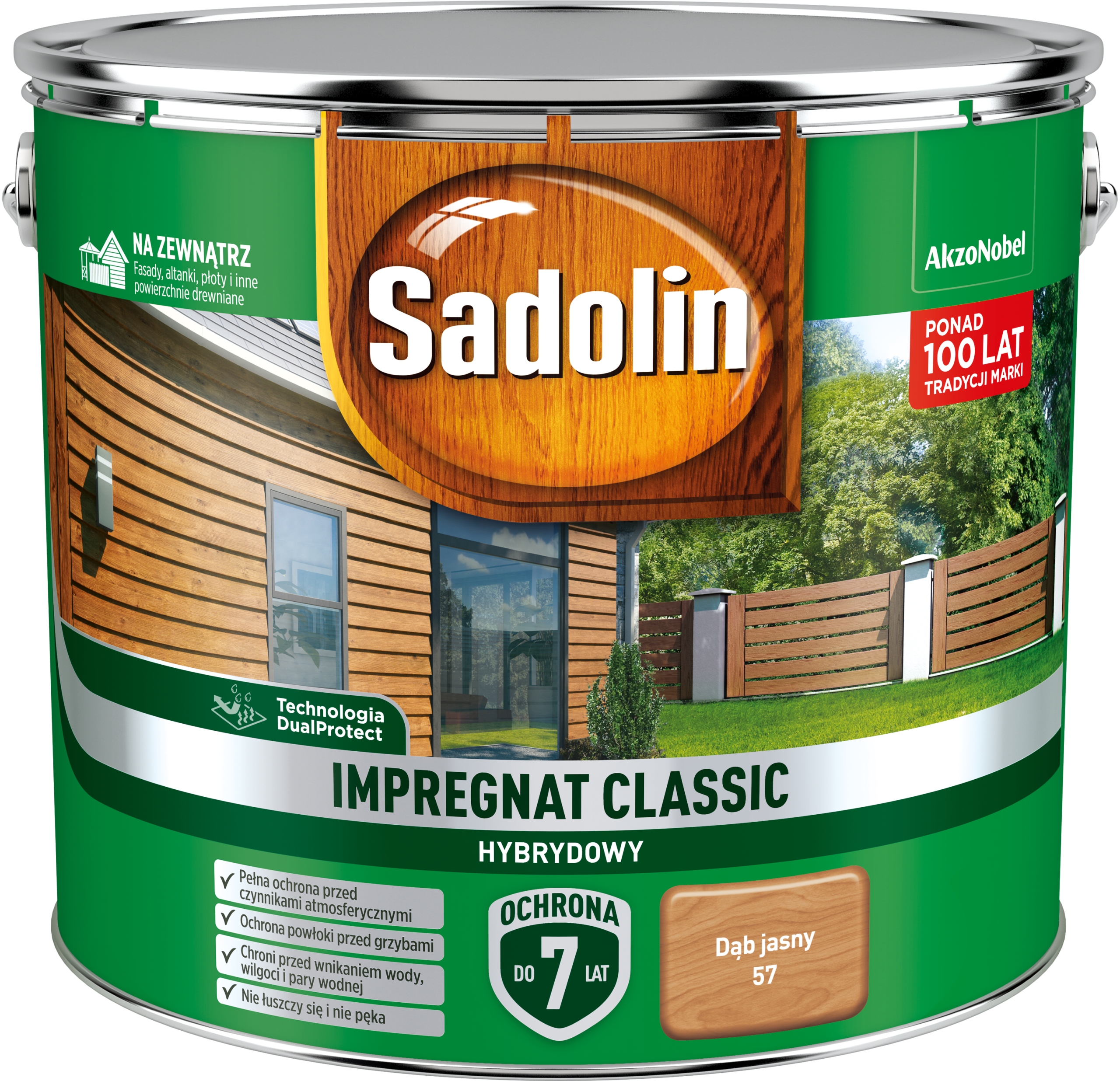 

Sadolin Classic impregnat do drewna Dąb Jasny 9L