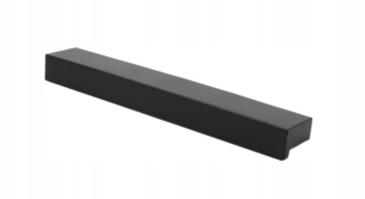 

Nowoczesny uchwyt meblowy czarny mat L-116 rozs 96