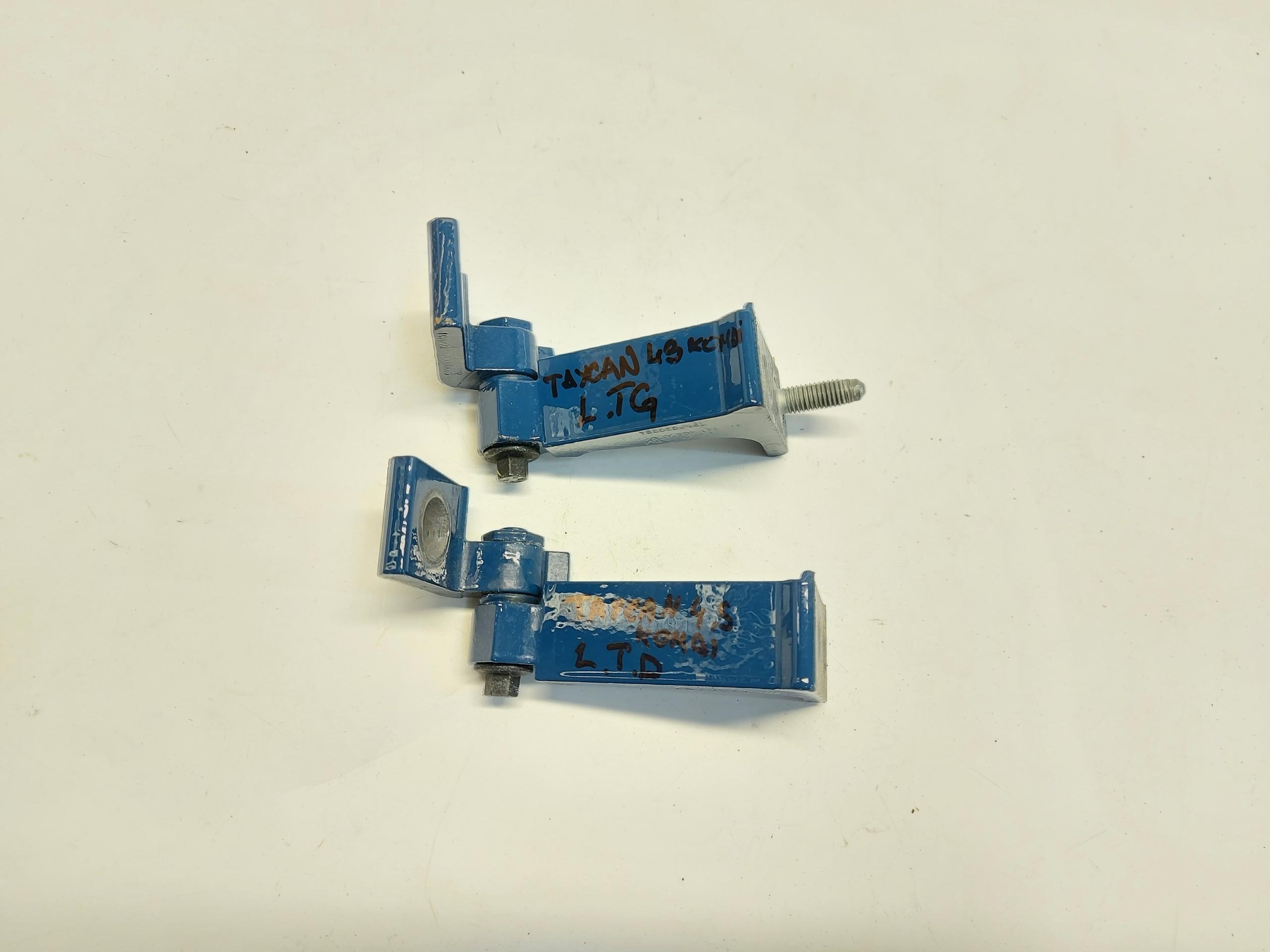 Taycan Cross Turismo hinges hinge door left rear part upper lower kpl
