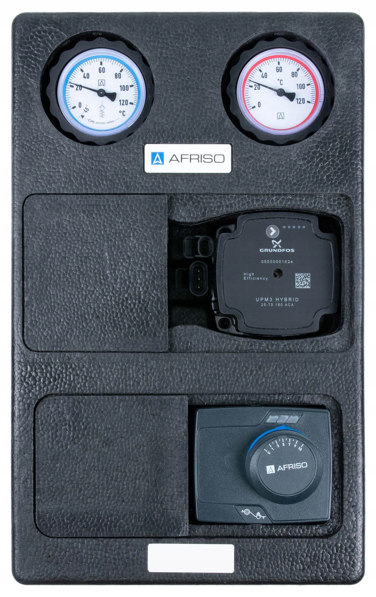 Grupa pompowa PrimoTherm K 180-2 DN25 ARVKvs Vario, Arm 343, Grundfos