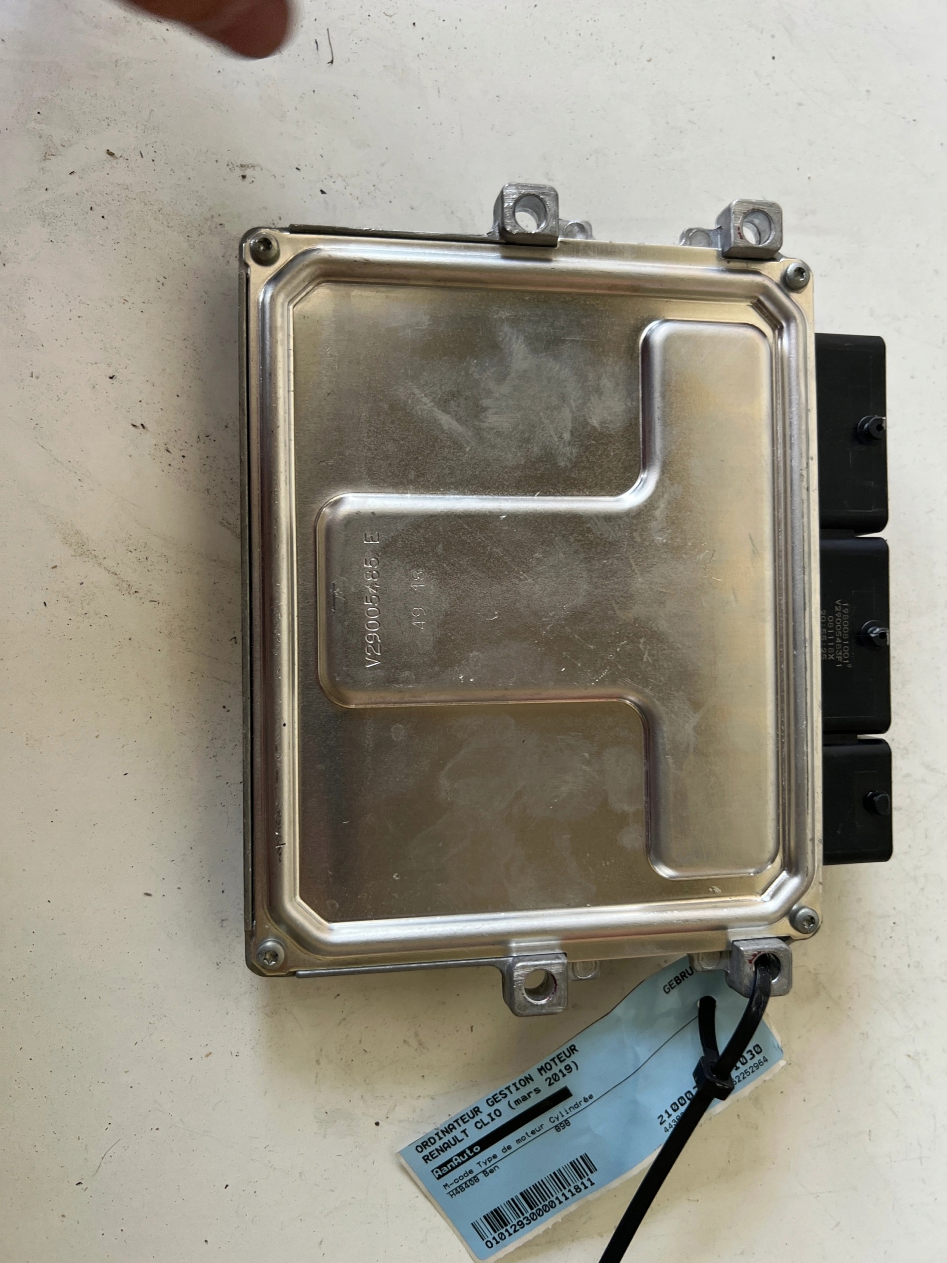RENAULT CLIO 0.9B A3C0093160001 237102982S 237105499R computer ECU
