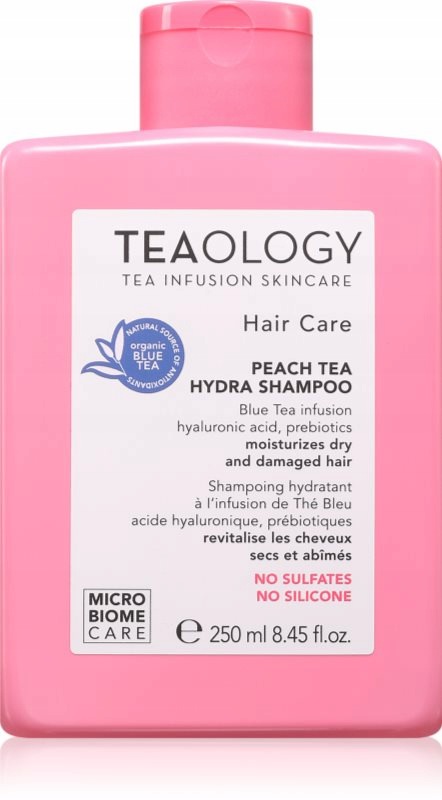 Teaology Peach Tea Hydra Shampoo Šampon Pro Posílení 250 ML