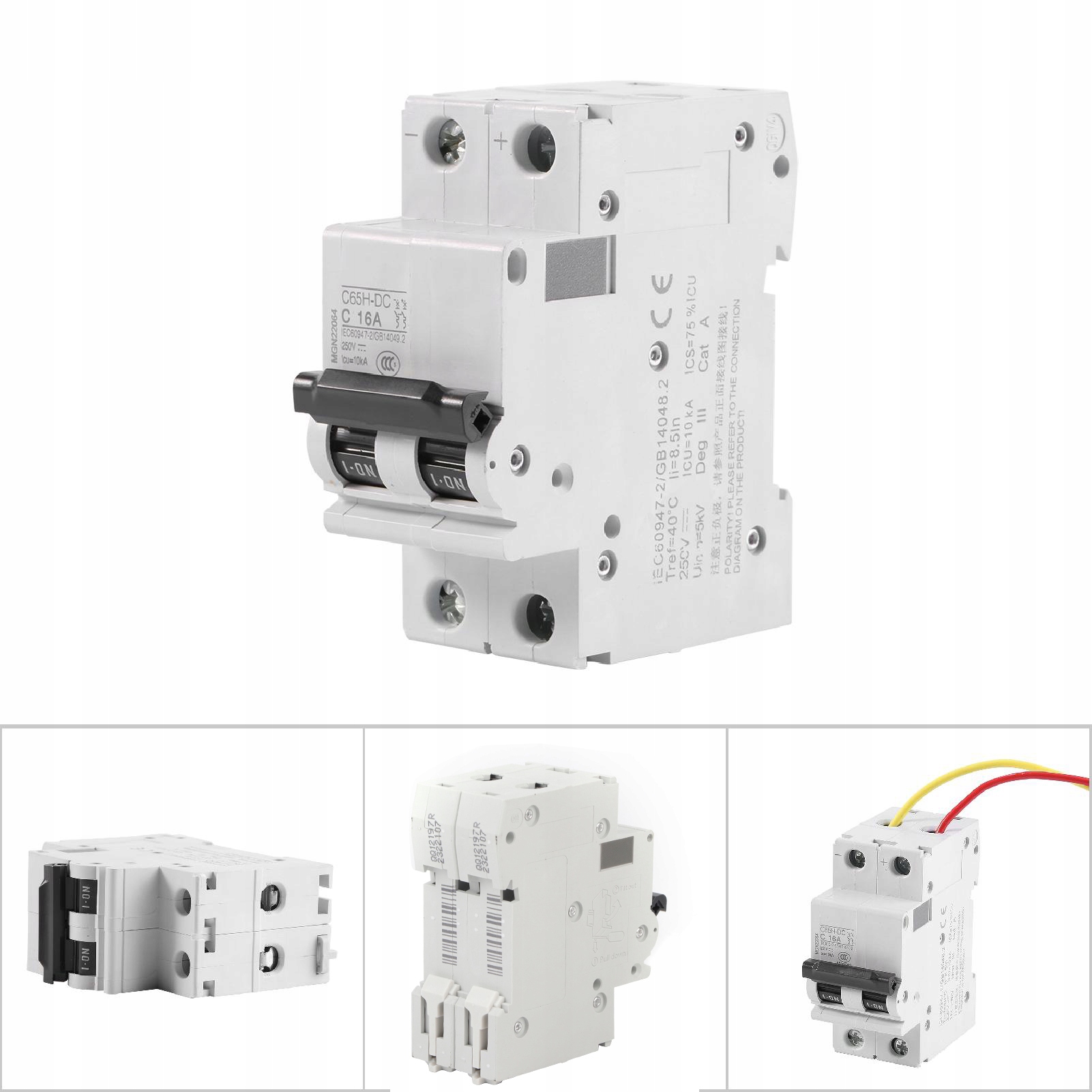 MINI WYŁĄCZNIK NADPRĄDOWY 2P 16A 250V DC Marka bez marki