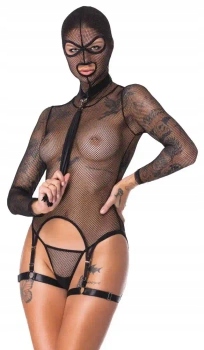 The extravagant black net set M