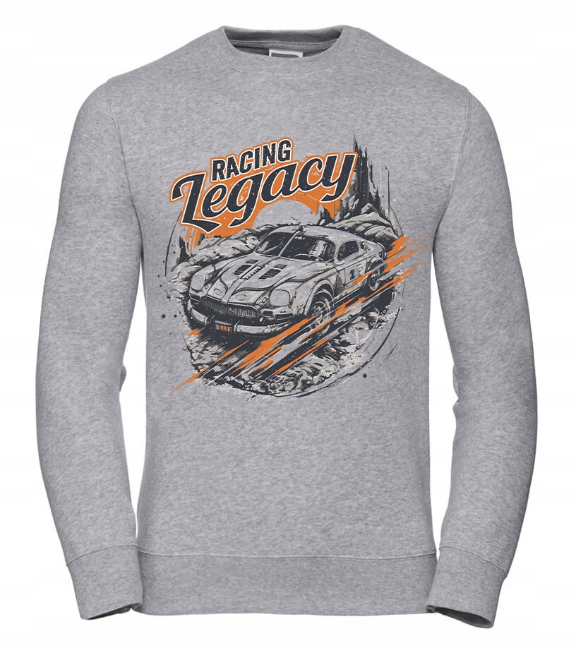 Dámská Mikina Racing Legacy L šedá