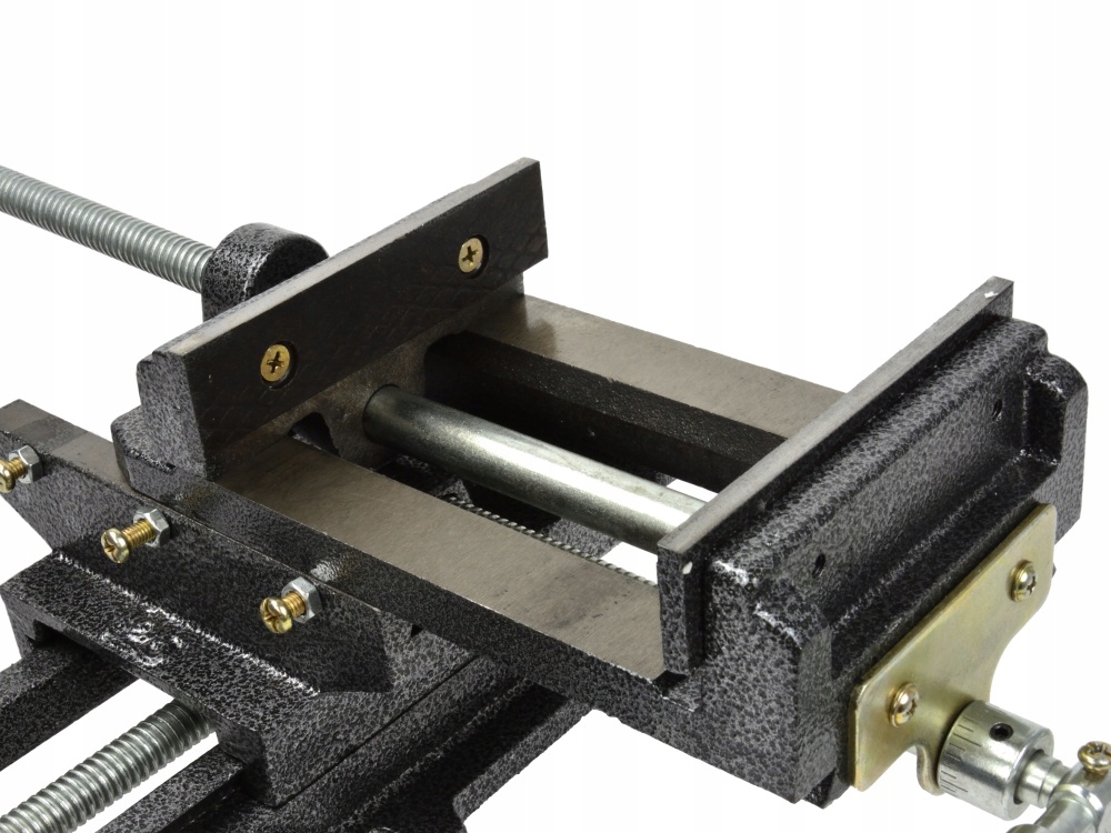 IMADŁO MASZYNOWE KRZYŻOWE DWUOSIOWE 125MM DO WIERTARKI FREZARKI Szerokość szczęk 125 mm