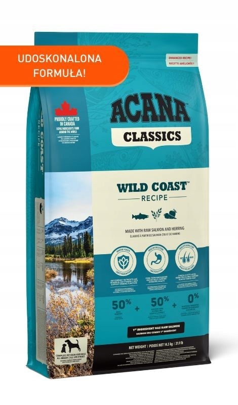 Levně Acana Classics Wild Coast suché krmivo pro psy 14,5 kg