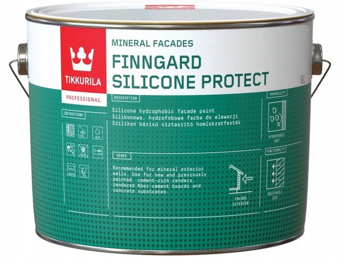 Tikkurila Finngard Silicone Protect Elewacyjna 9L