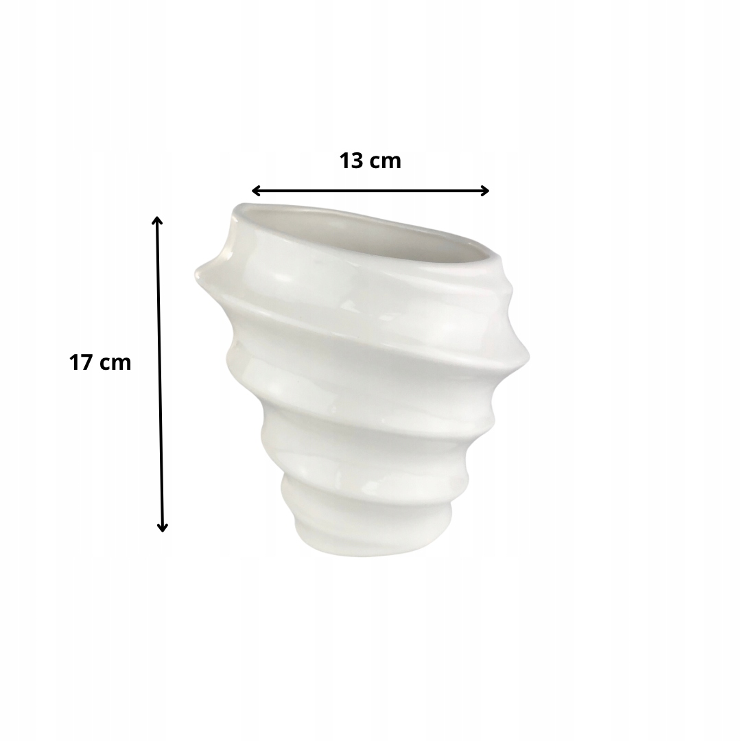 Osłonka ceramiczna Viki mała biała Rodzaj osłonka