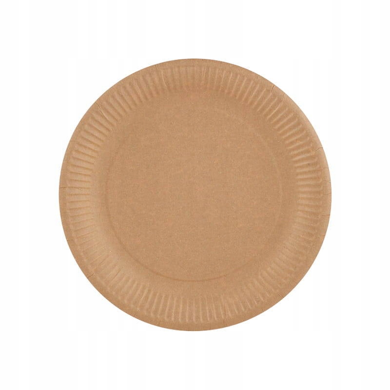 

Talerz papierowy 15cm 100szt Talerze kraft Eko