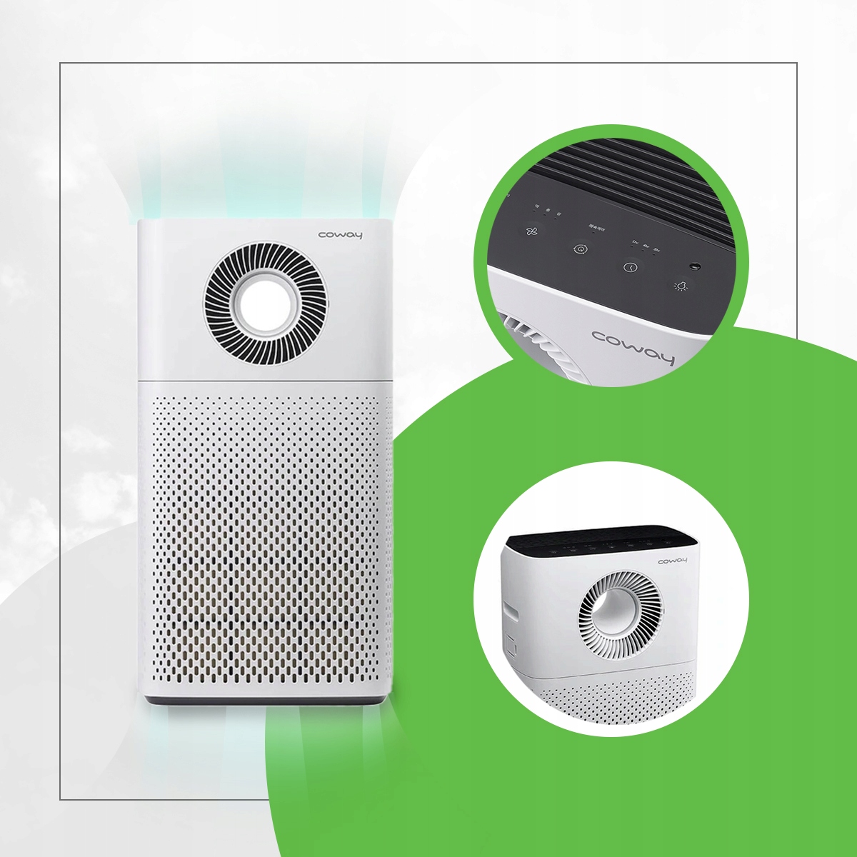 Oczyszczacz powietrza Coway Storm Wysokość produktu 76.5 cm