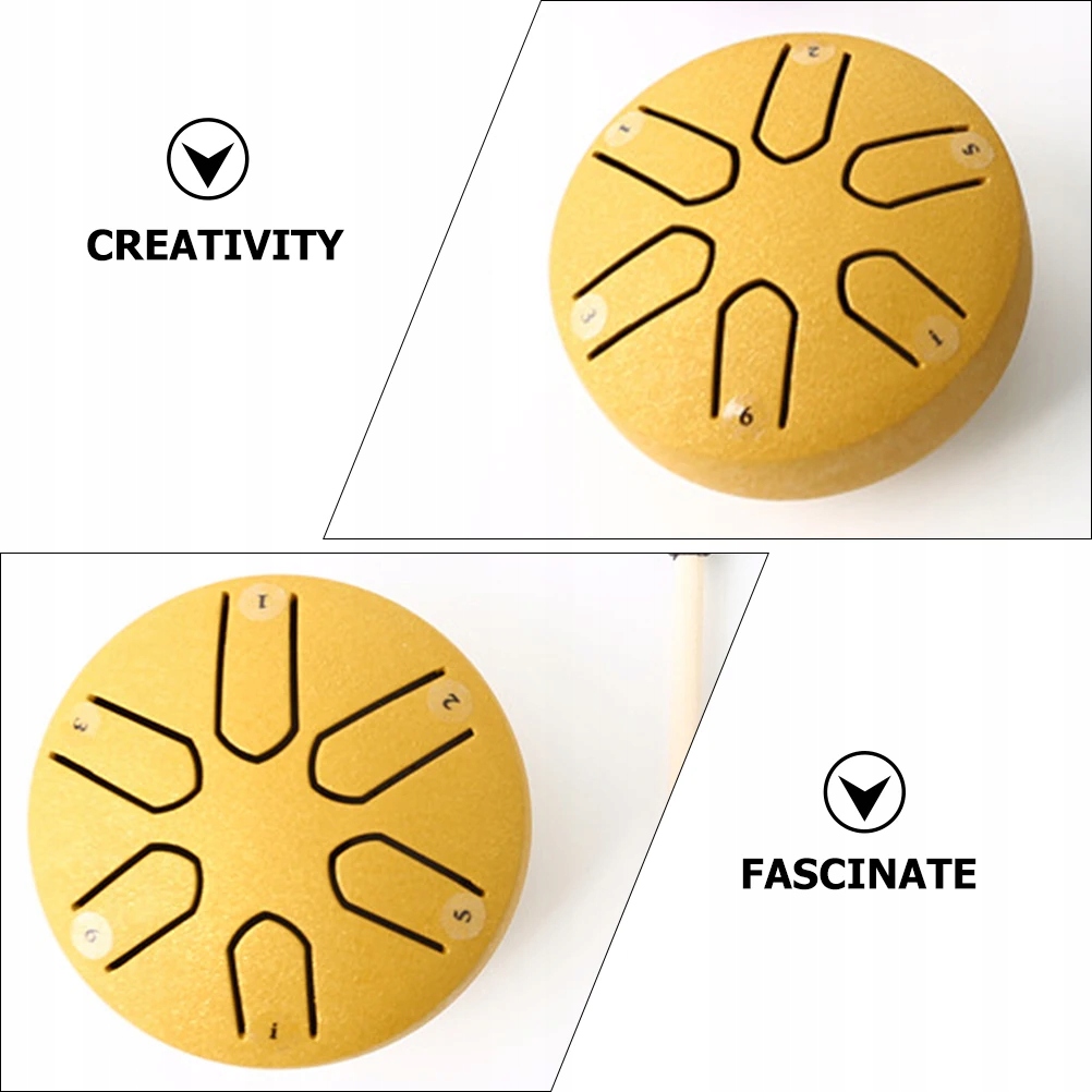 Ethereal Drum Small Tongue Baby Toy Mini Marka inna