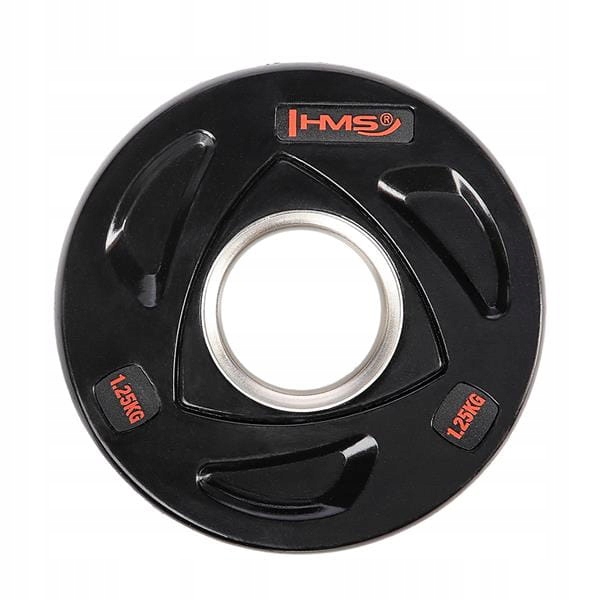 

Czarny Talerz Olimpijski Ogumowany 1.25 Kg Hms Tox