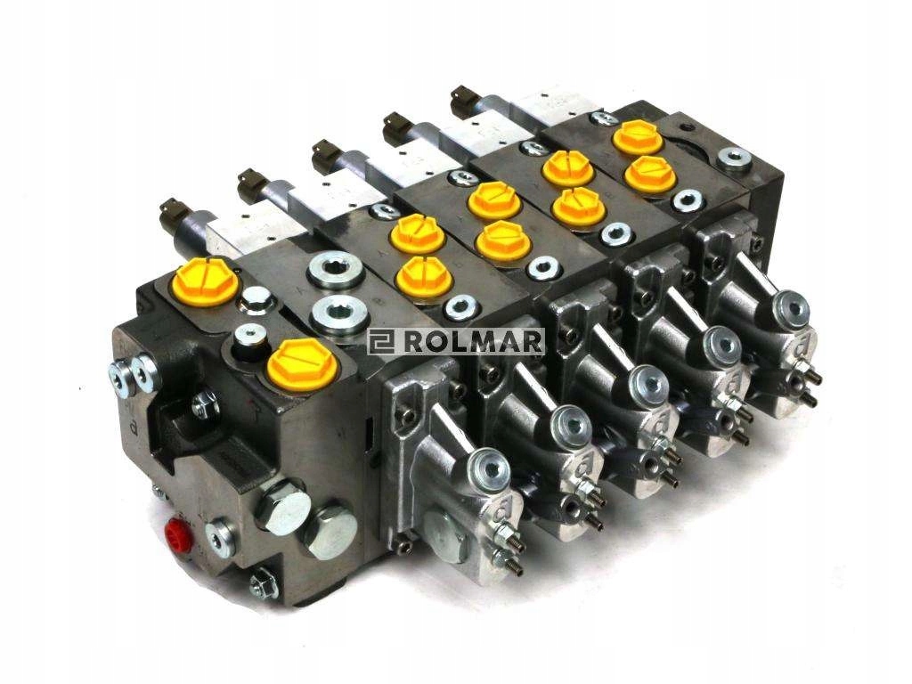 Rozdělovač 4 sekční 80 l/min Ls ventilem 12V DC